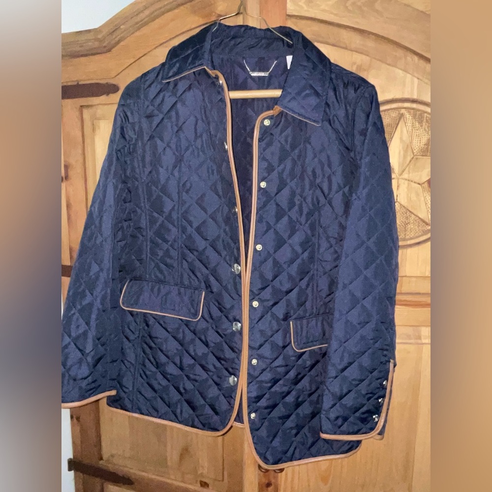 NWT Chico’s quilted coat size 0
